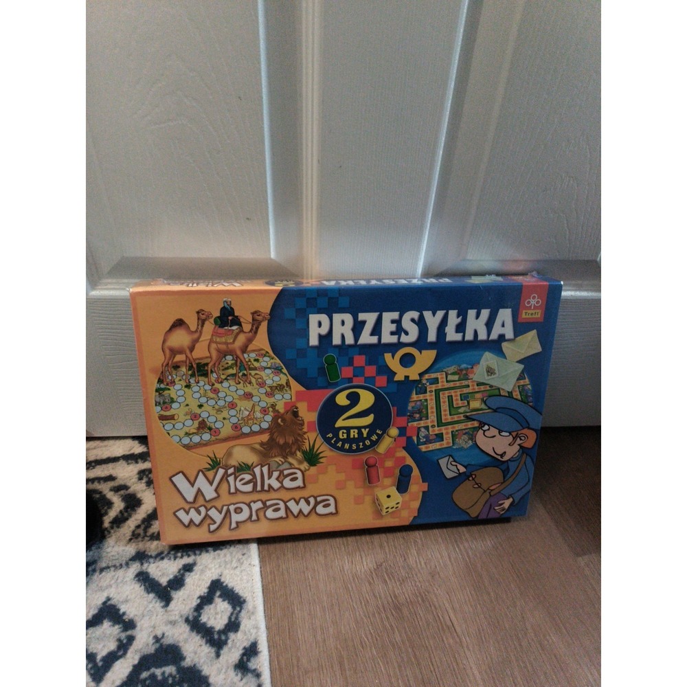 Przesylka Wielka Wyprawa Board Game Polish  Sealed Number of players: 2-4